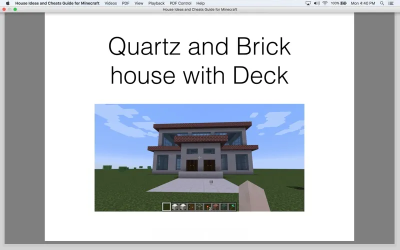 House Cheats for Minecraft Ekran Görüntüleri