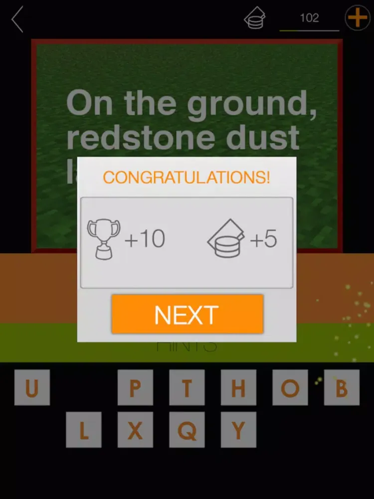Captures d'écran de Trivia Game - For Minecraft With Word Guess Quiz iPad 