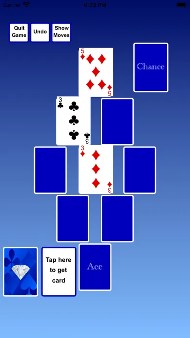 Solitaire Diamond Path Version スクリーンショット