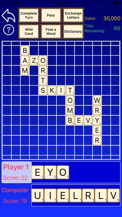 Tile Slinger Word Tile Game Screenshots