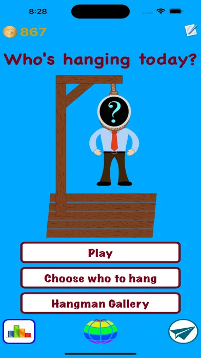 Hangman in English or Spanish应用截图