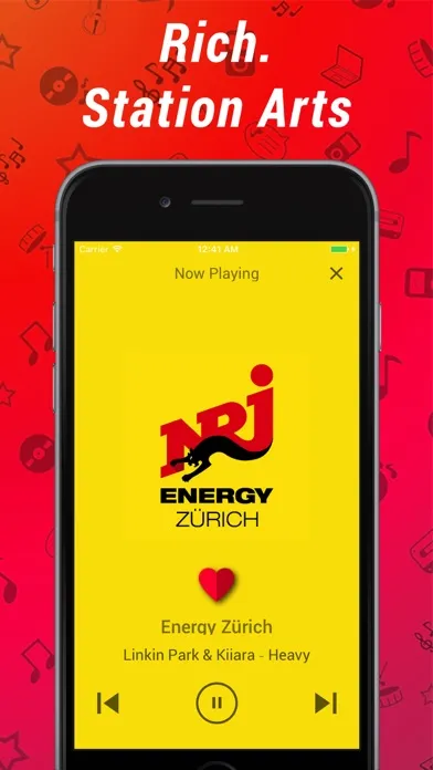 Zrzuty ekranu Radio Swiss HD
