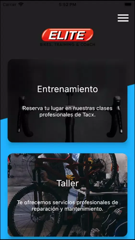 Capturas de tela do Elite Scott Bike
