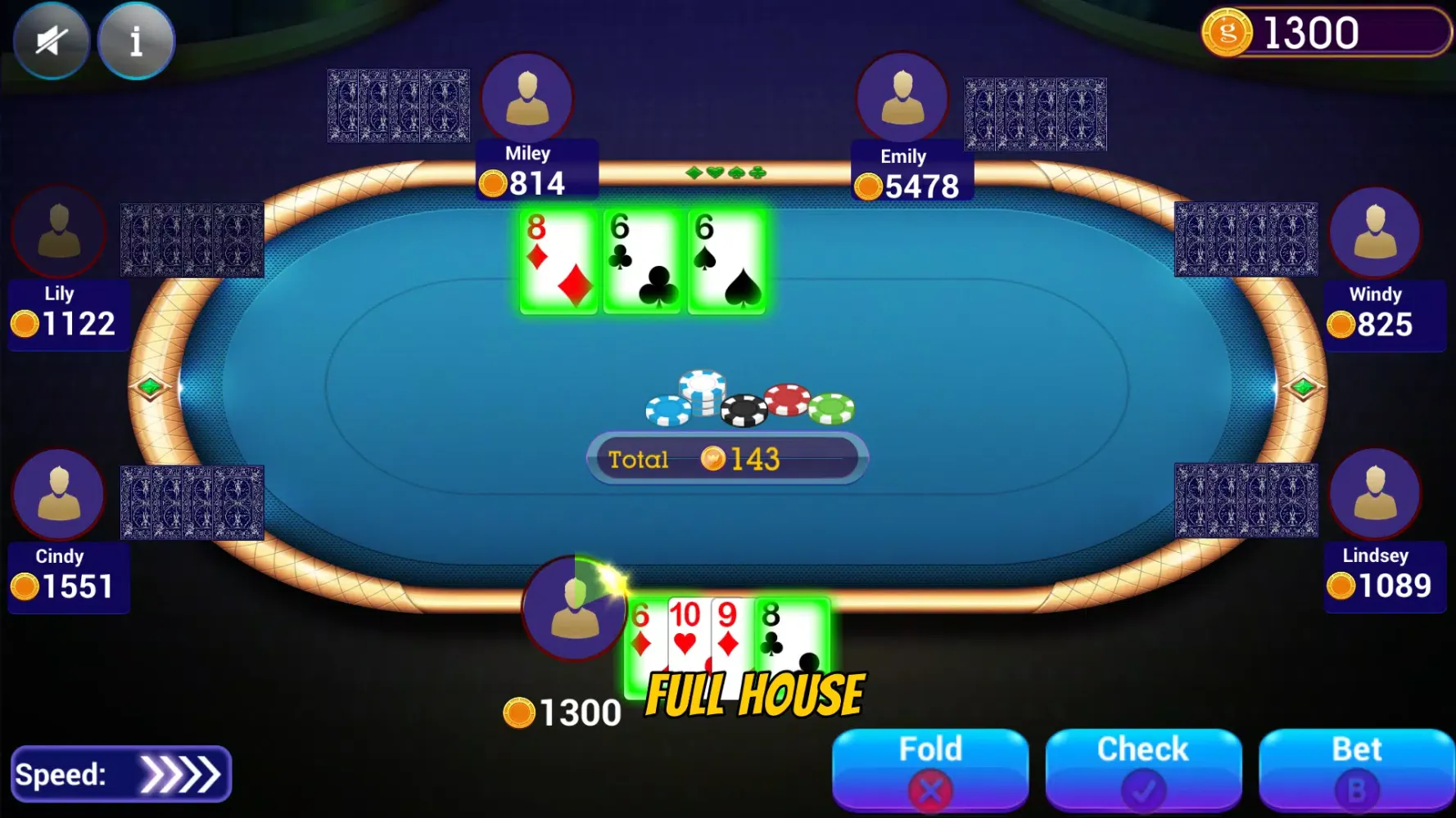 Omaha Poker Offline Screenshots