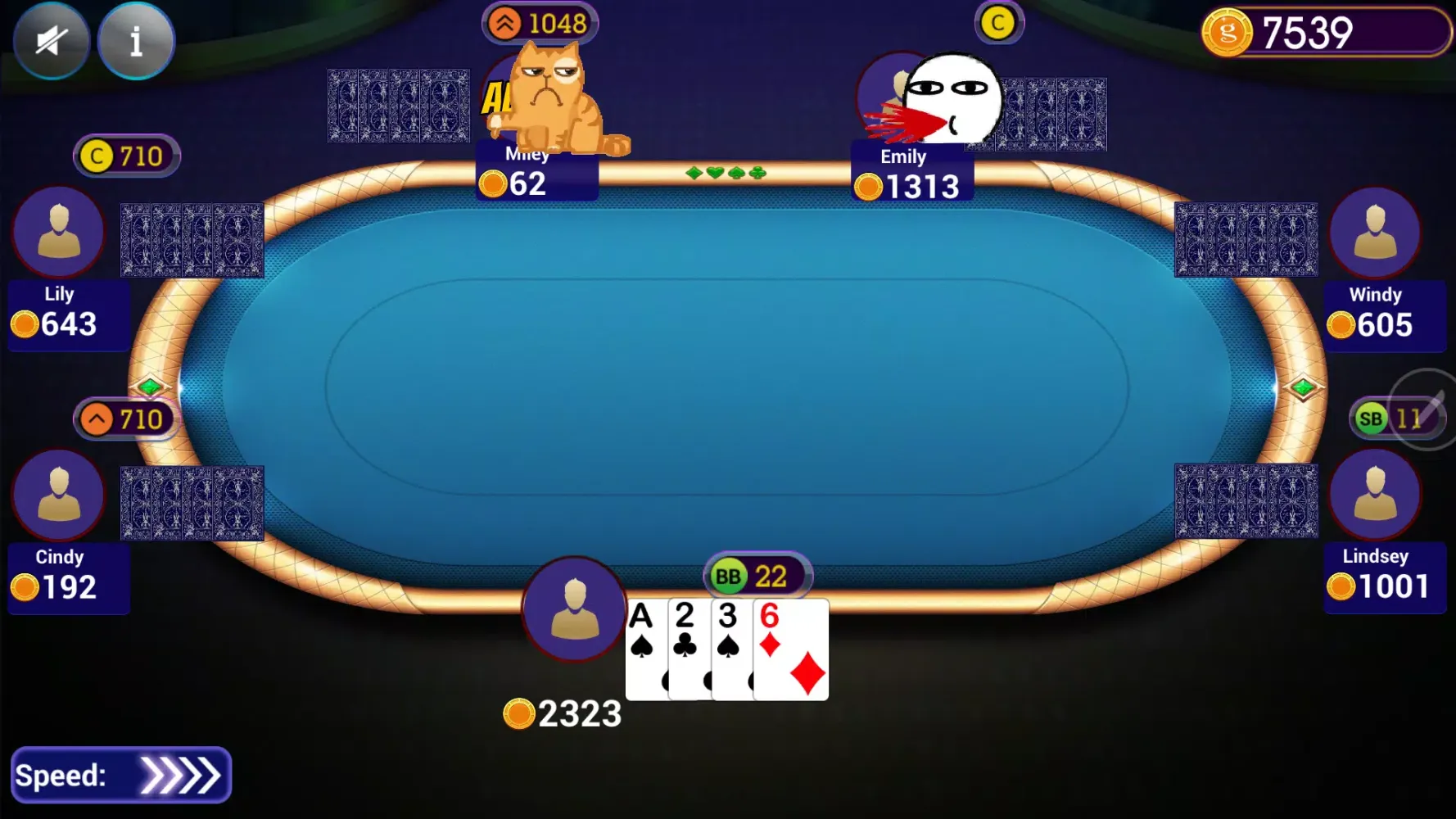 Omaha Poker Offline Screenshots
