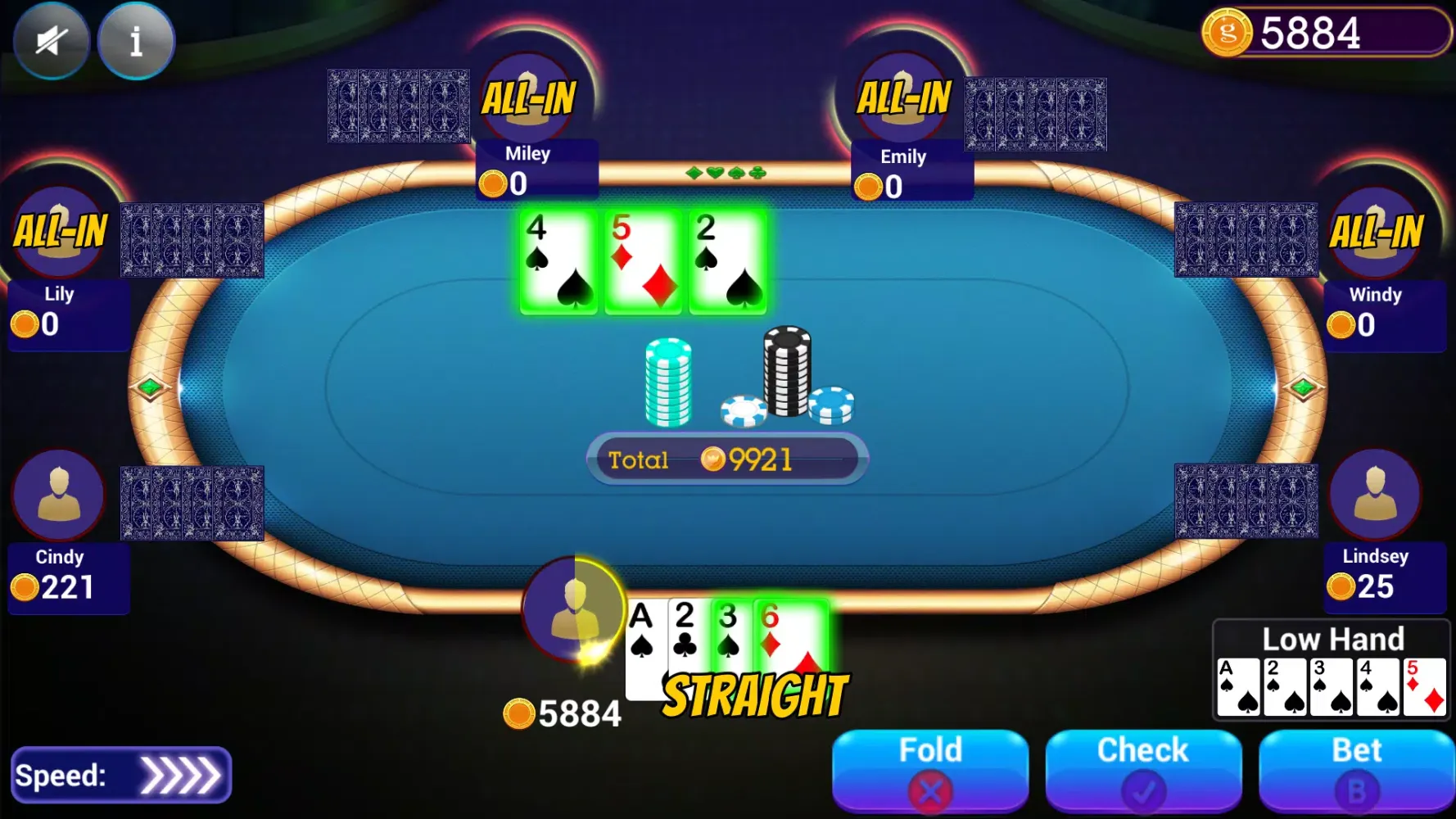 Omaha Poker Offline Screenshots
