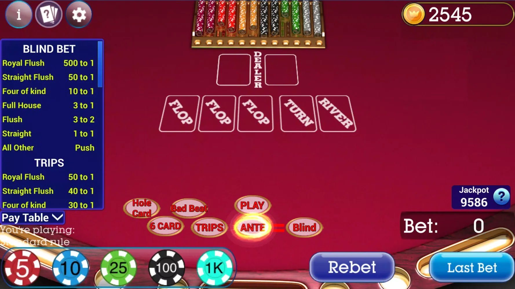 Zrzuty ekranu Ultimate Poker Texas Holdem