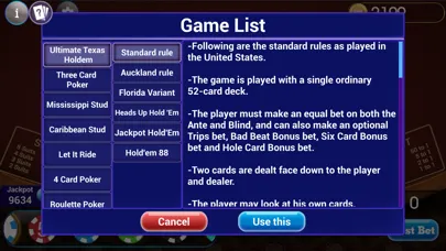 Ultimate Poker Collection Screenshots
