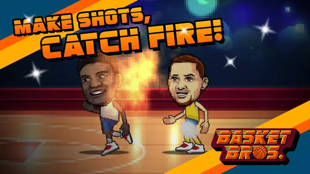 Capturas de pantalla de BasketBros.io