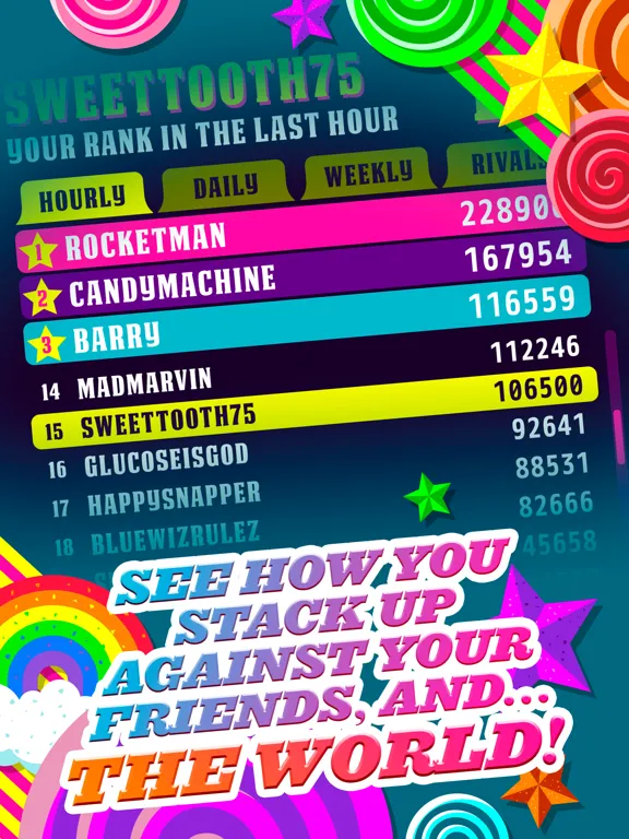 Captures d'écran de Sugar Shock: Match Mayhem iPad 