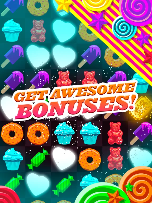 Captures d'écran de Sugar Shock: Match Mayhem iPad 