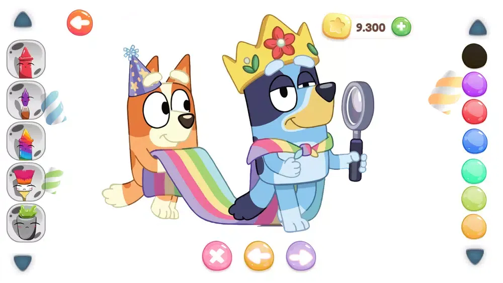 Capturas de pantalla de Cute Bluey Doodle Book