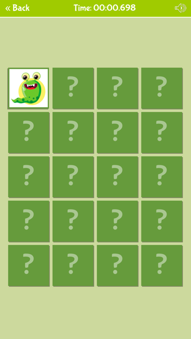Cute Monsters Matching Game Screenshots