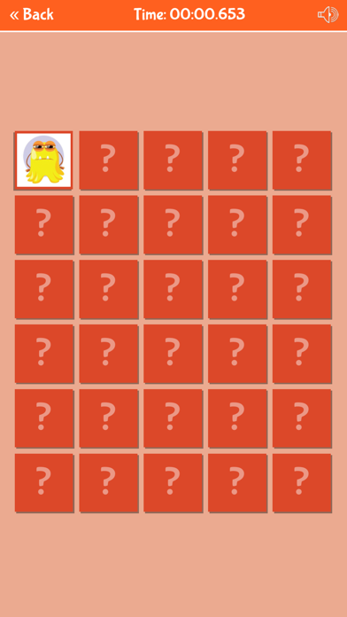 Cute Monsters Matching Game Screenshots