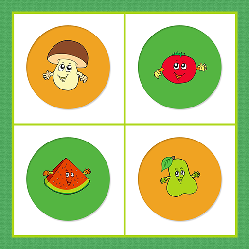 Memory Game: Fruits & Veggies