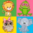 Funny Animals Memory Game