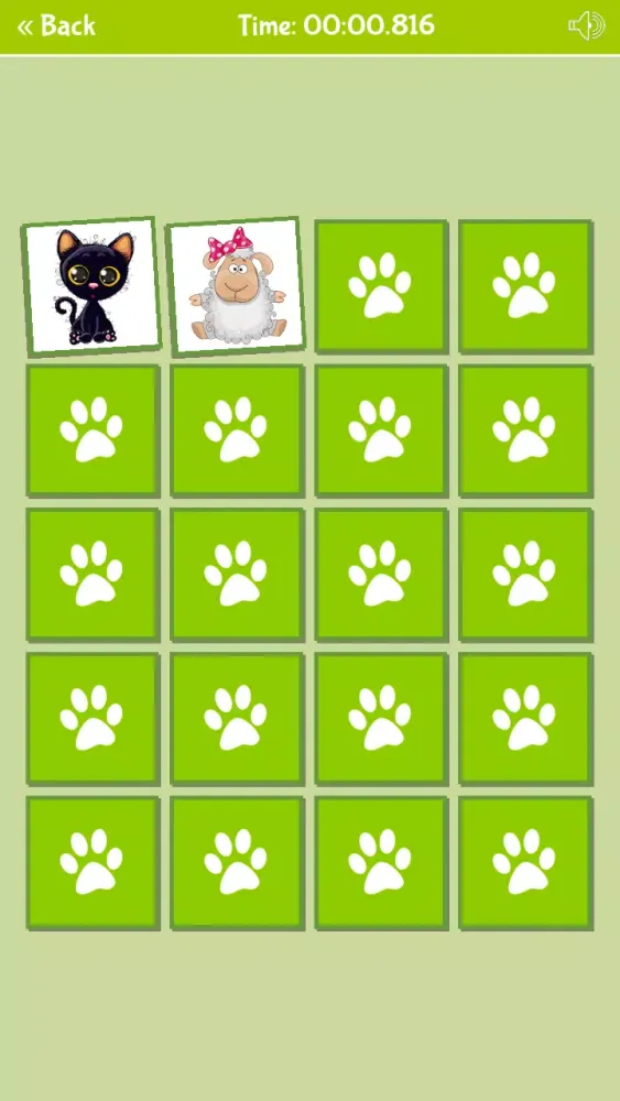 Funny Animals Memory Game应用截图