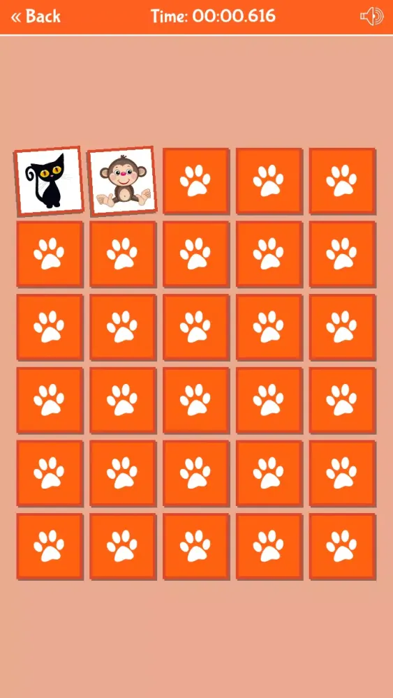 Funny Animals Memory Game应用截图
