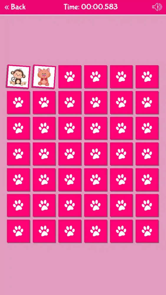 Funny Animals Memory Game应用截图