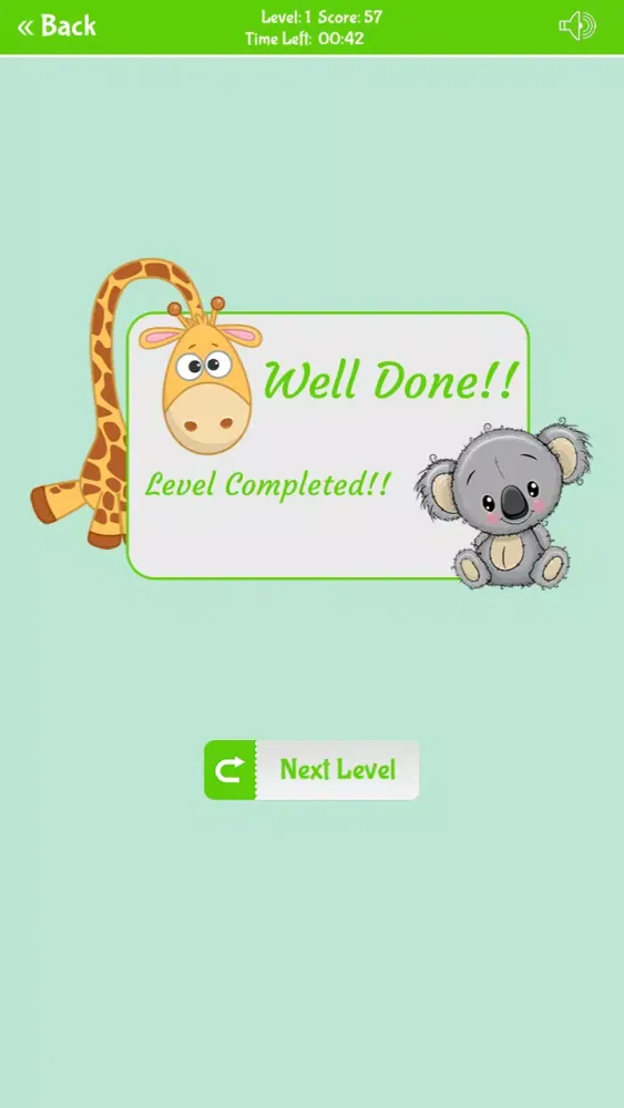 Funny Animals Memory Game应用截图