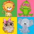 Funny Animals Memory Game