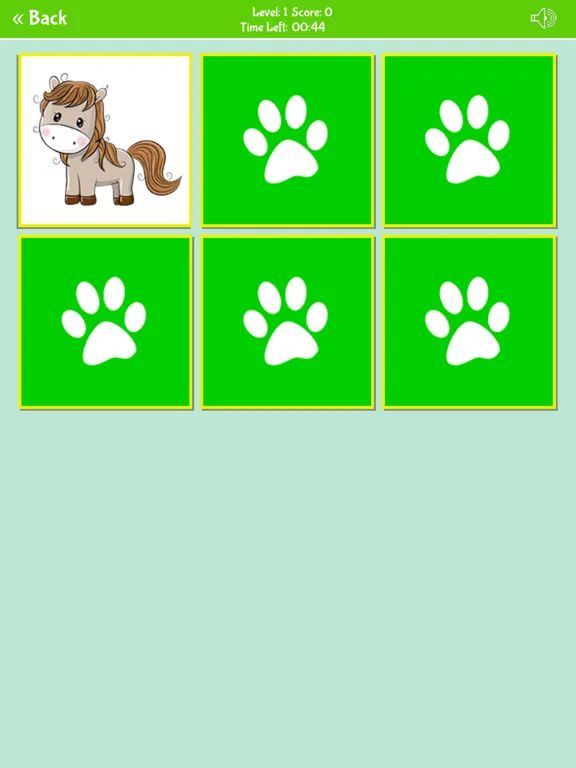 Zrzuty ekranu Funny Animals Memory Game iPad 