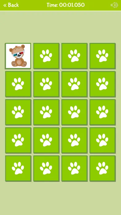 Zrzuty ekranu Funny Animals Memory Game