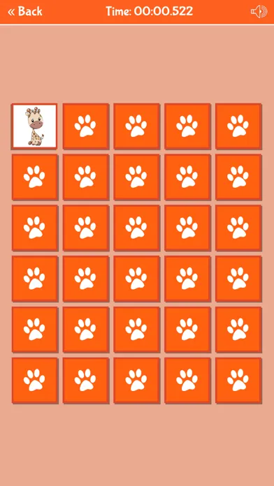 Zrzuty ekranu Funny Animals Memory Game