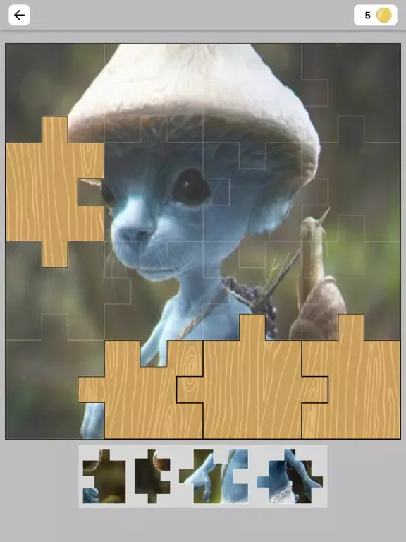 Capturas de tela do Smurf cat - Jigsaw iPad 