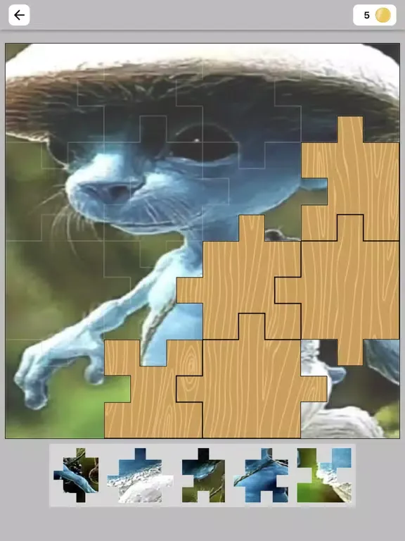 Capturas de tela do Smurf cat - Jigsaw iPad 