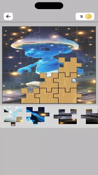 Capturas de tela do Smurf cat - Jigsaw