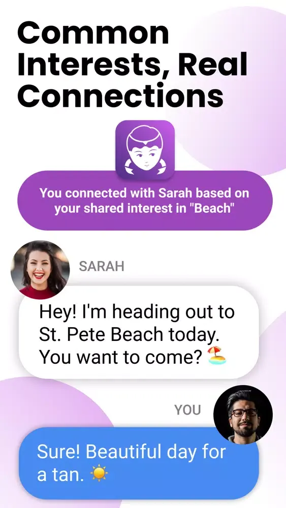 Capturas de pantalla de WhoYou – Same Interests Chat