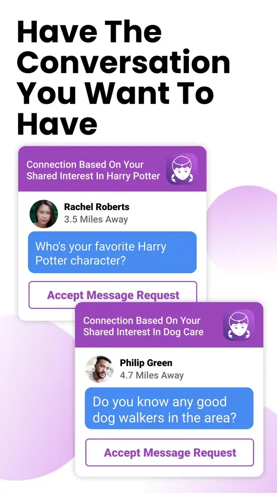 Capturas de pantalla de WhoYou – Same Interests Chat