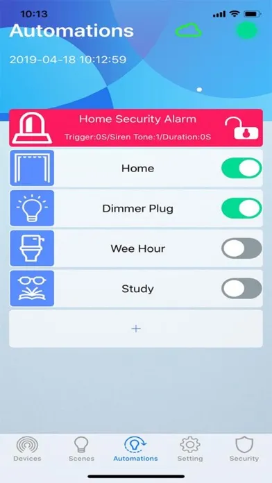 Bluguard SmartHome Screenshots