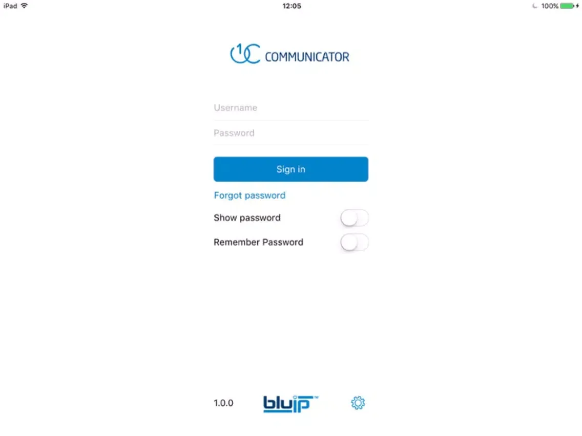 UC1 Communicator pro iPad  스크린샷