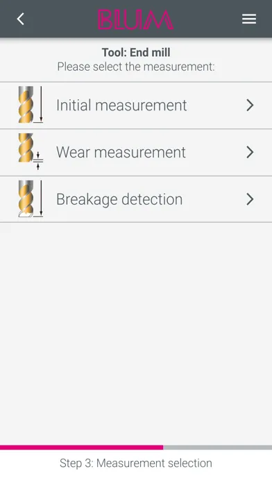 BLUM measureXpert スクリーンショット