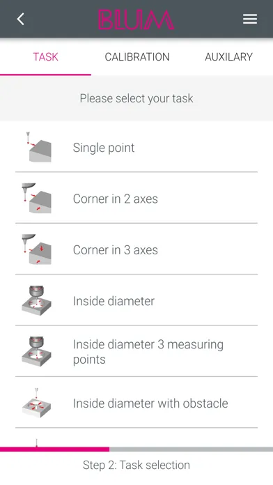 BLUM measureXpert スクリーンショット