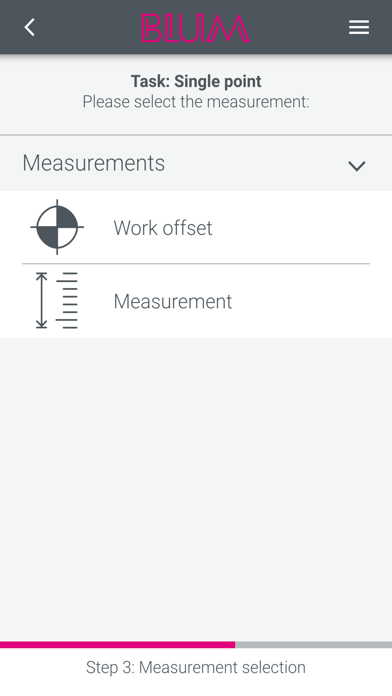 Captures d'écran de BLUM measureXpert