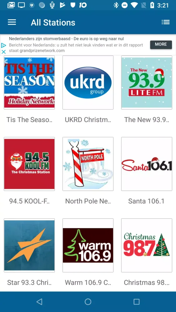 Christmas RADIO Screenshots