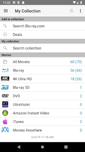My Movies by Blu-ray.com Screenshots