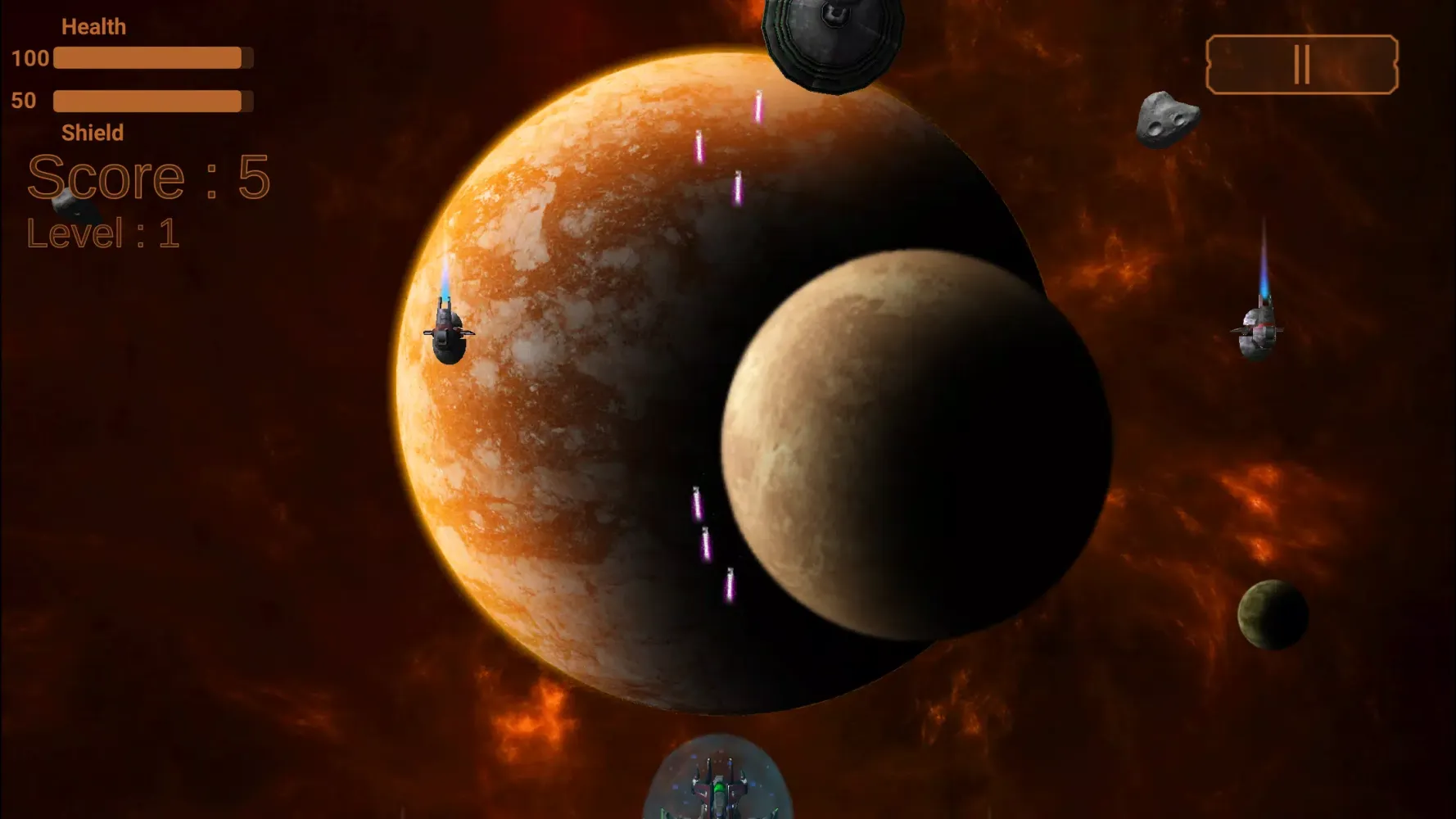 Capturas de pantalla de Infinite Galaxy Shooter