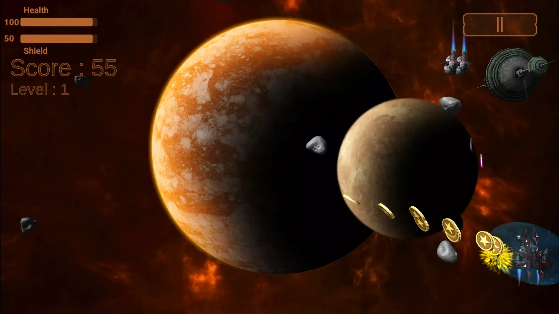 Capturas de pantalla de Infinite Galaxy Shooter