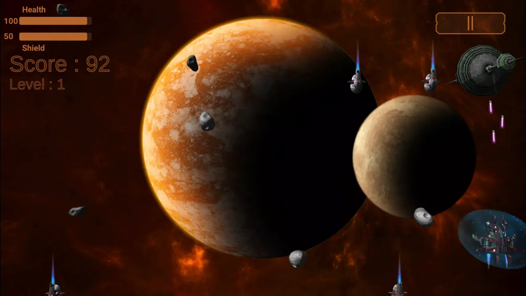 Capturas de pantalla de Infinite Galaxy Shooter
