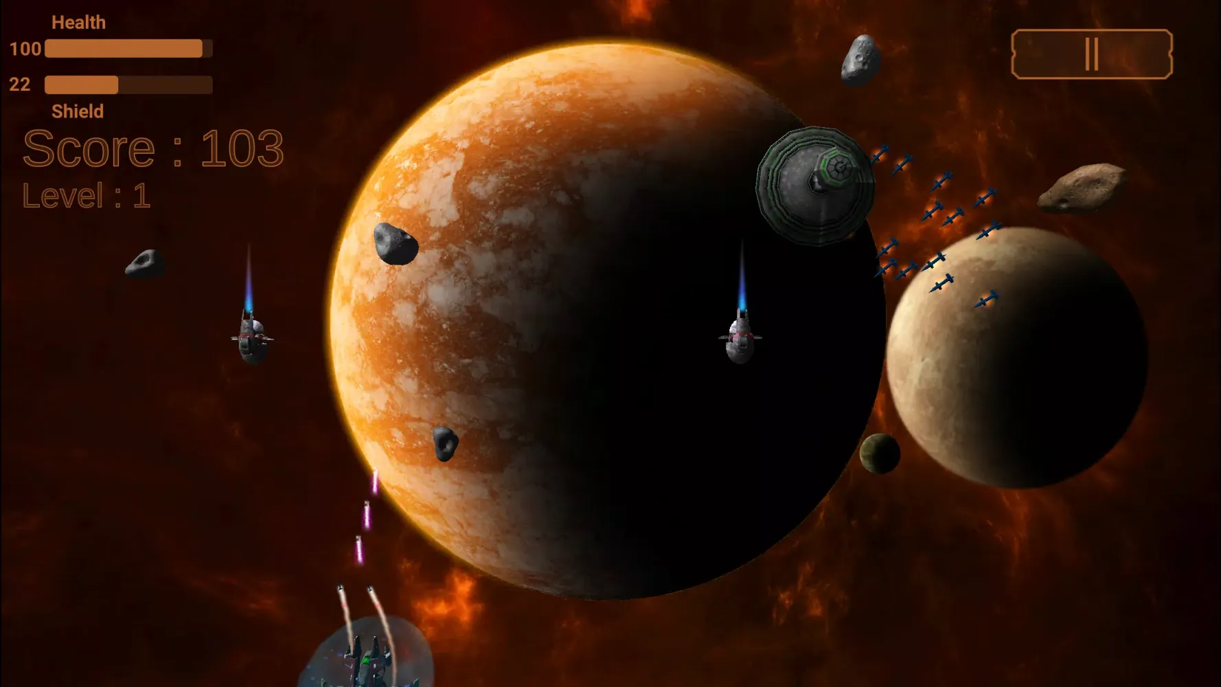 Capturas de pantalla de Infinite Galaxy Shooter