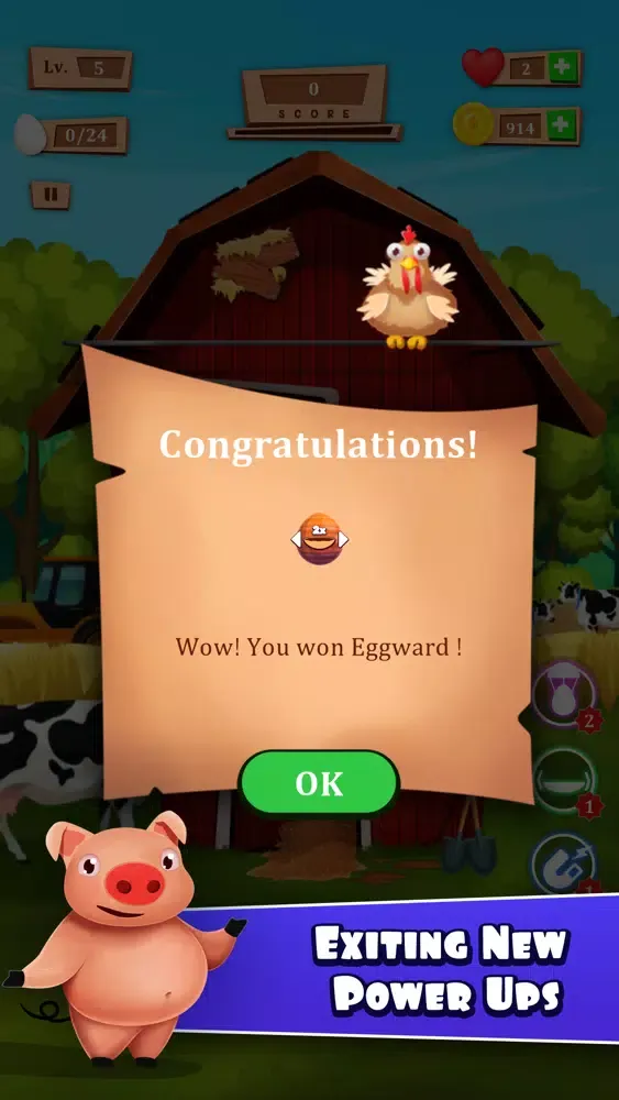 Tangkapan layar Egg Toss Boss