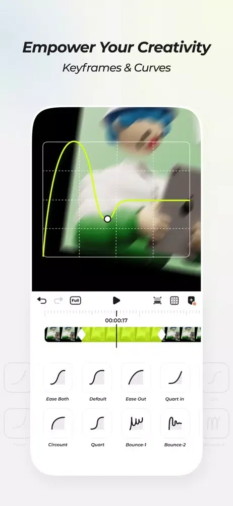 ภาพหน้าจอของ Blurrr - Music Video Editor