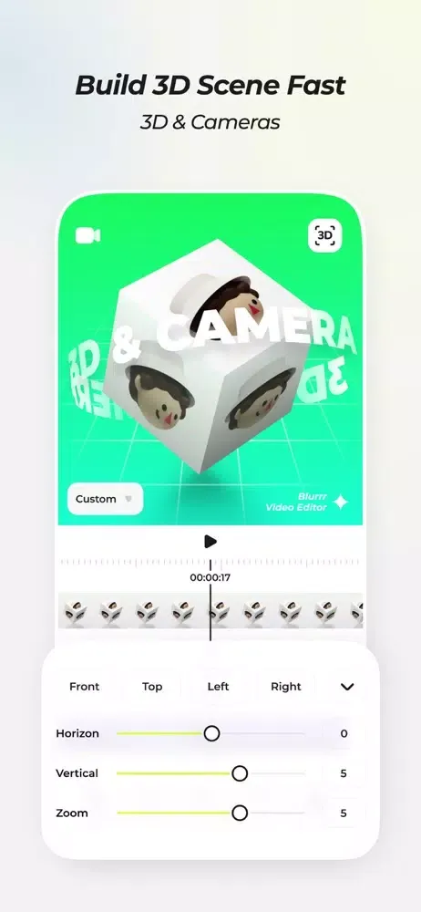 ภาพหน้าจอของ Blurrr - Music Video Editor