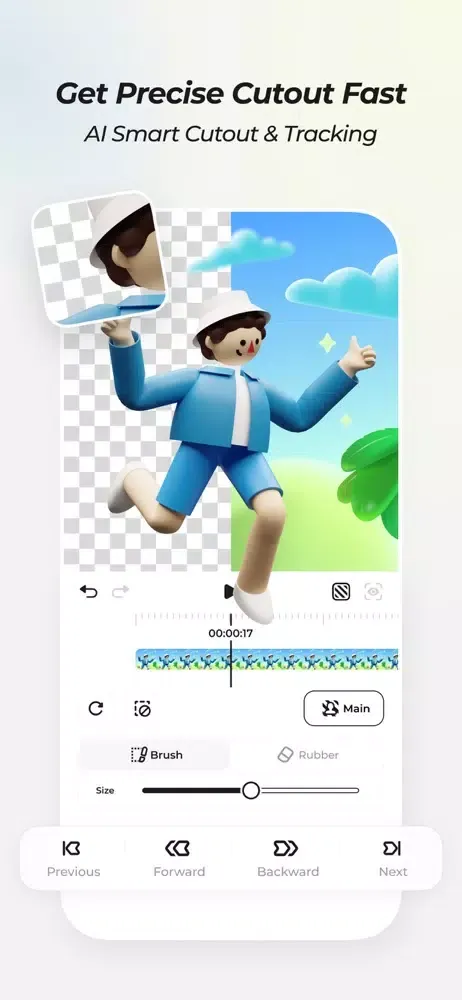 ภาพหน้าจอของ Blurrr - Music Video Editor