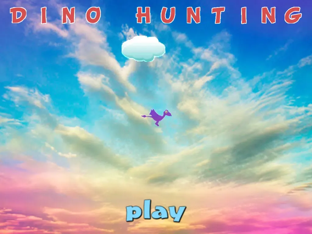 A Dino Shoot Hunter Attack game iPad  स्क्रीनशॉट