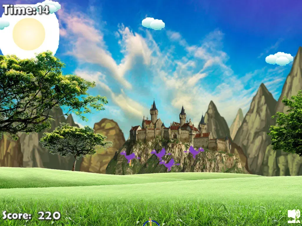 A Dino Shoot Hunter Attack game iPad  स्क्रीनशॉट